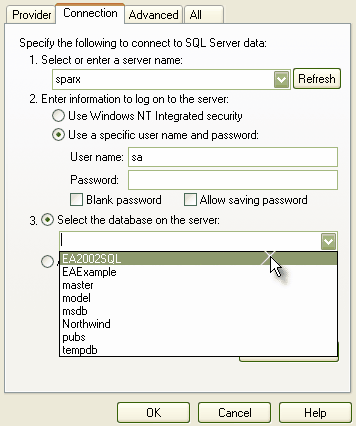 DataLink-SQLServer-Connection