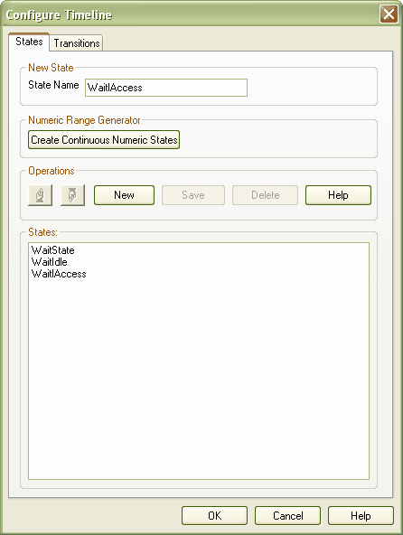 Configure timeline - State